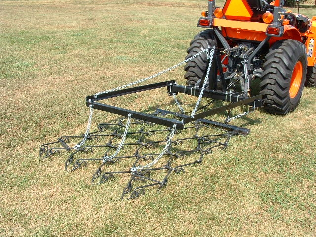 Single Rigid Tine Chain Harrow